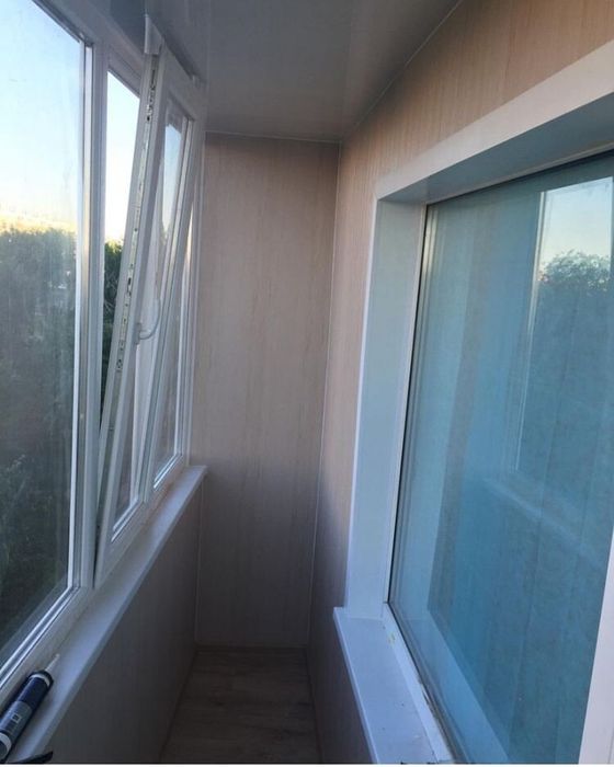 Пластиковые Откосы и обшивка балкона