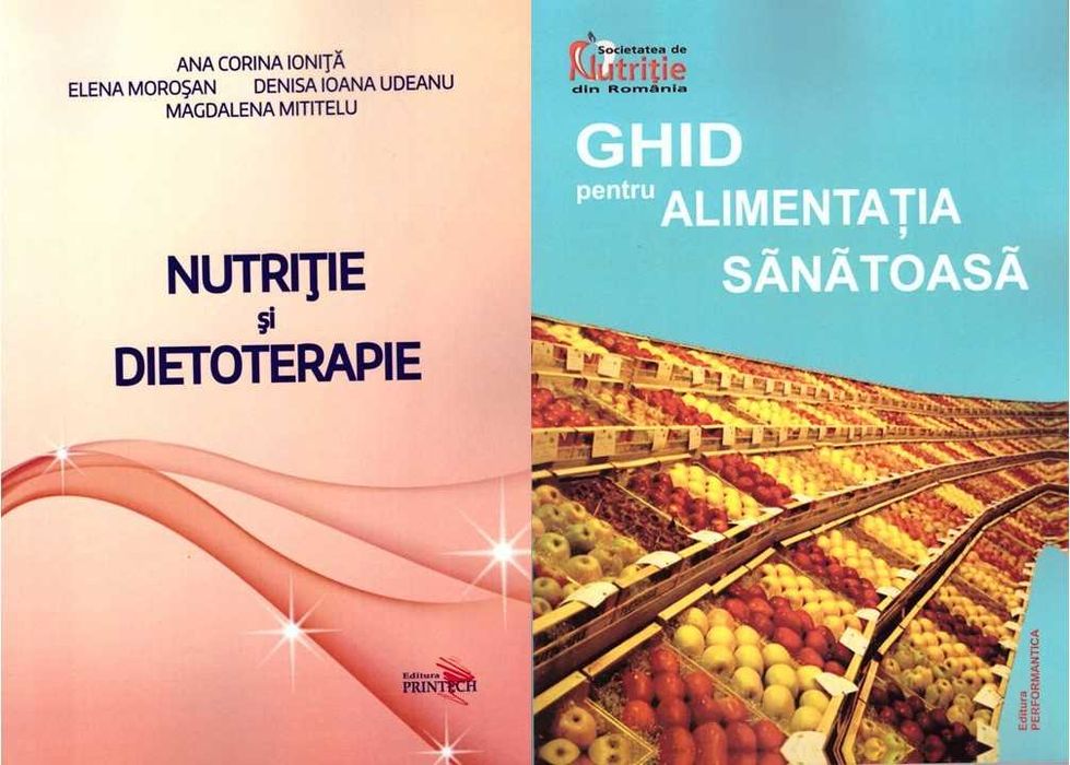 Nutriție, Dietoterapie și Alimentație sănătoasă - set 2 în 1