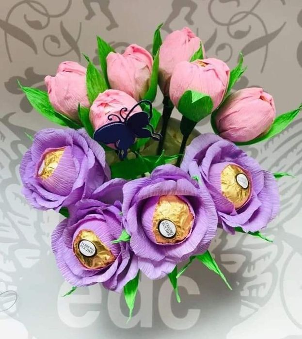 Букет от бонбони