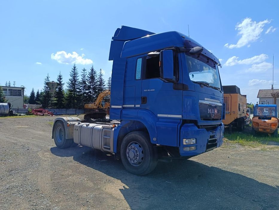 MAN TGS 18.400 2010, Cap tractor,  4×4 BBS, 400 CP