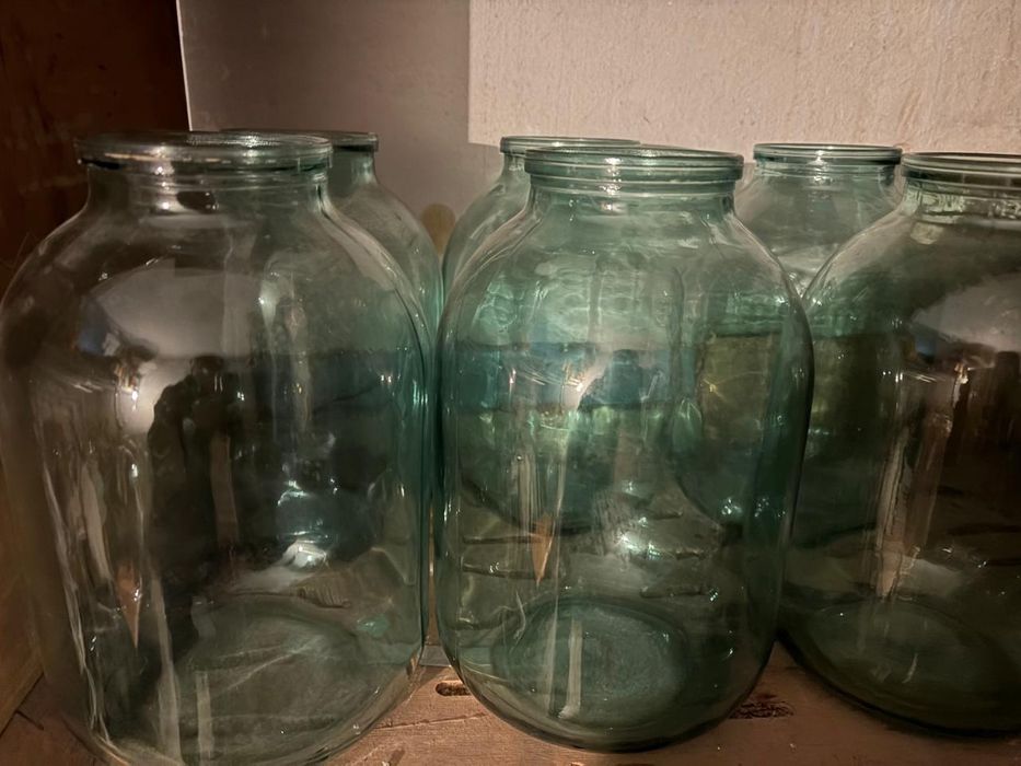 Банки стекляные б/у