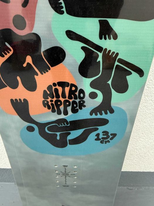 placa noua snowboard nitro ripper L137 si 132cm