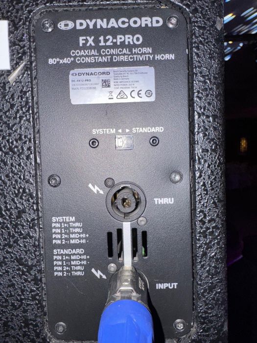 Dynacord Xa2pro original + 2amplificatoare L3600FD