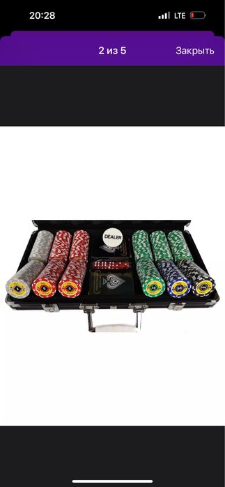 Покер Набор для игри покер 300 фишек