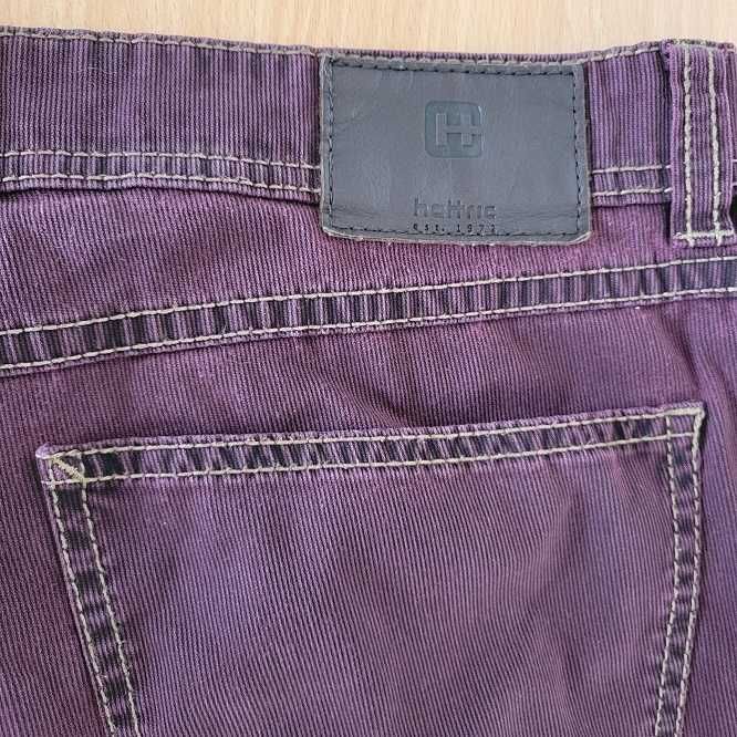 Blugi bărbați Hattric grena burgundy 36/32 L-XL 94cm