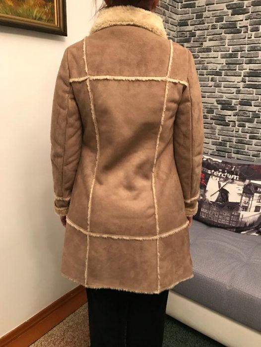 Продам легкую дубленку Promod