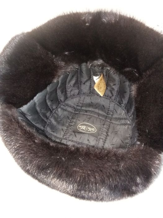 Шапка ушанка норка