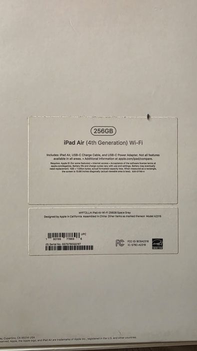 Ipad Air 4 gen 256GB