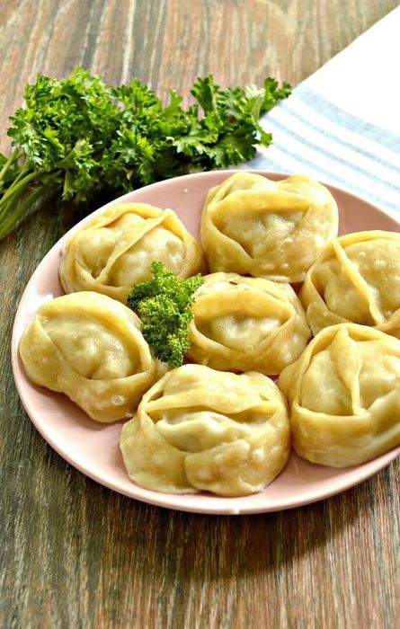 Домашние Манты, пельмешки, чебуреки