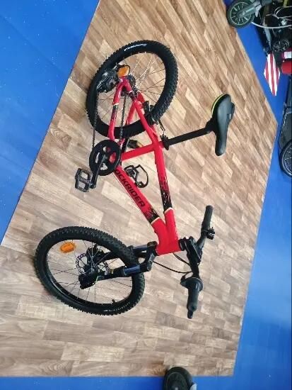 Bicicletă Mtb Rockrider St900 20" Roșu Copii - (SecondHand) Decathlon