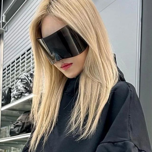 Balenciaga чёрные очки