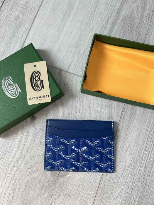 Cardholder Goyard Blue