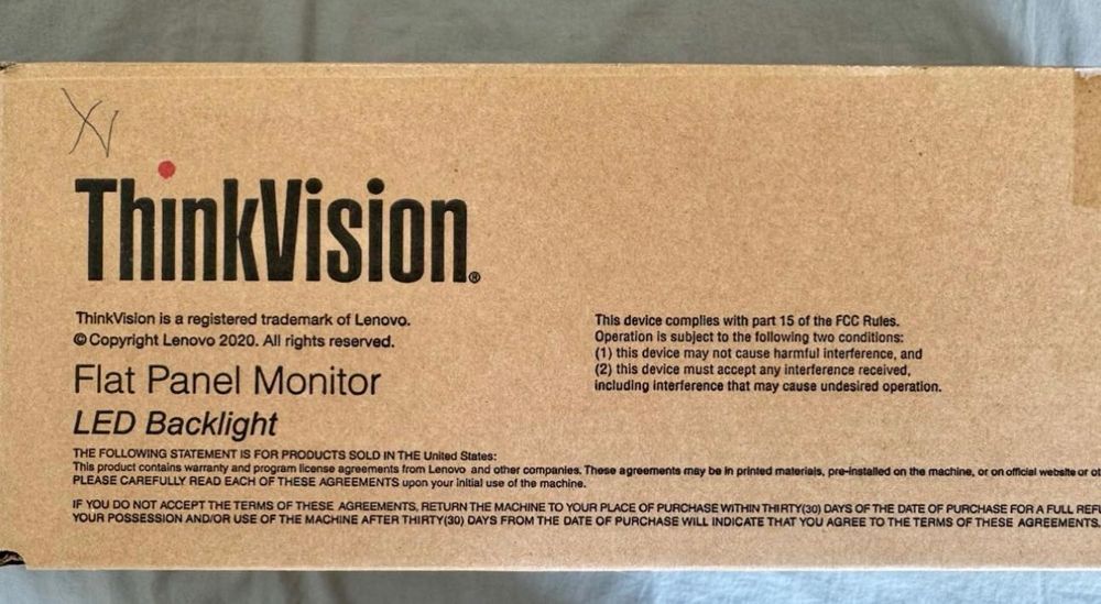 монитор Lenovo ThinkVision E24-28 (24 инча, Full HD)