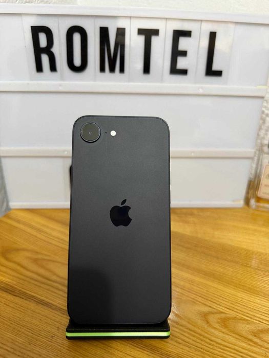 Iphone 16E Nou Black Titanium Bate100% 0 cicluri incarcare, poze reale, aplicatie MDM dezactivat.