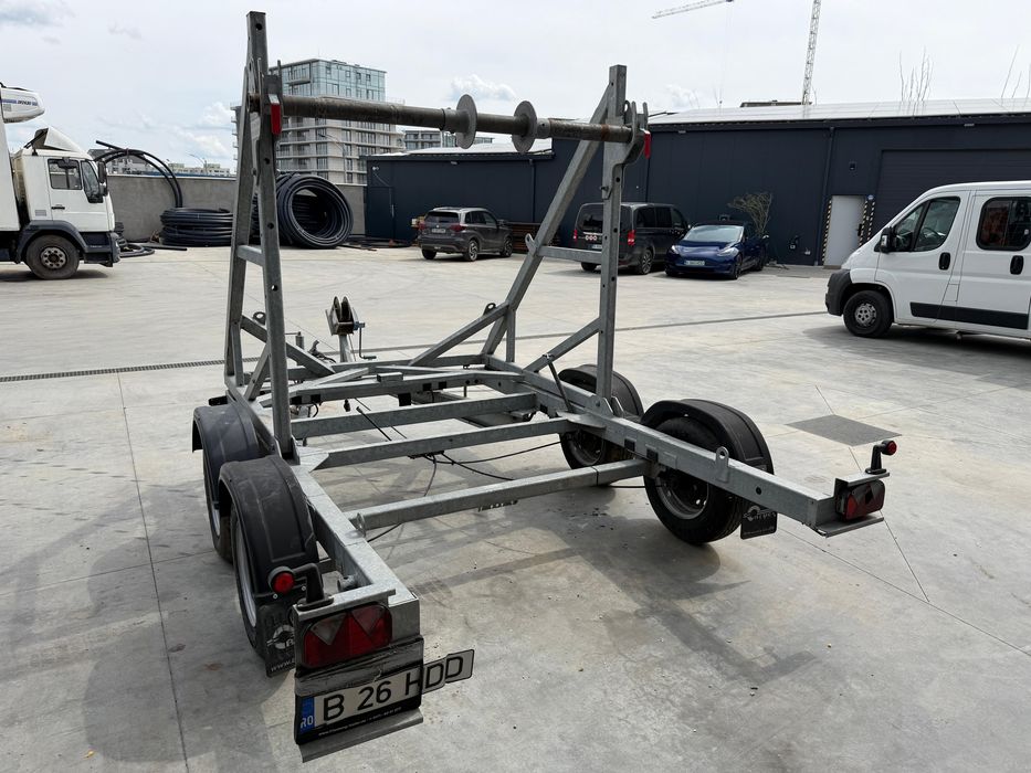 Remorca suport tambur cablu Blyss K270 - 2700 kg - 2022