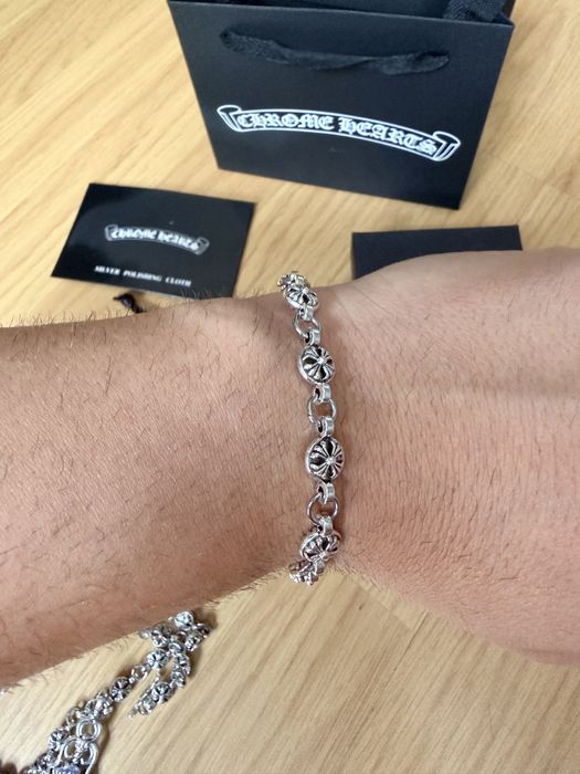 Bratara si lant chrome hearts