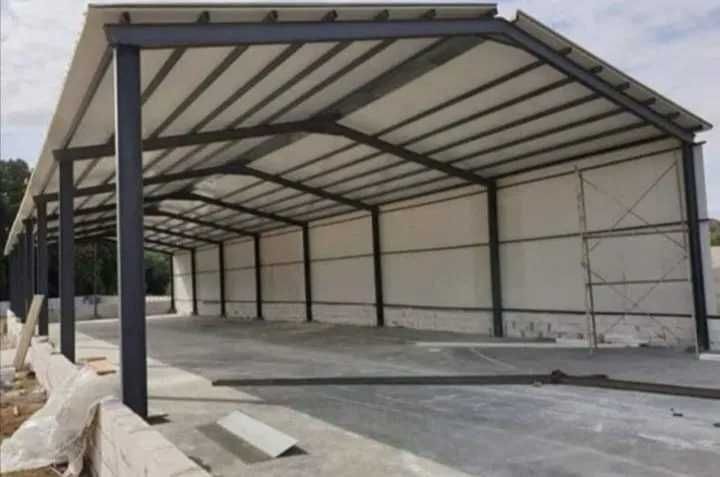 Hale metalice și ferme complete facem pe baza de comandă orice lățimii
