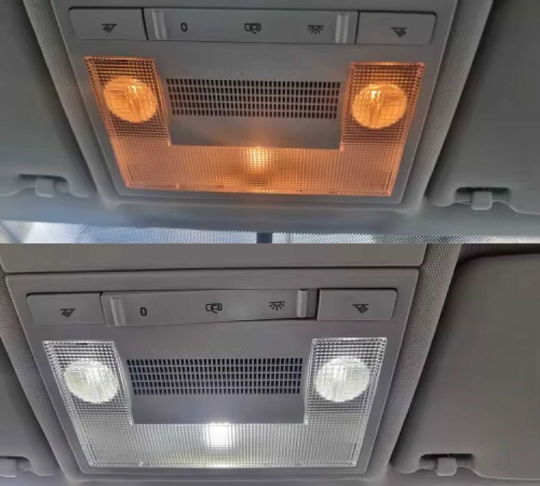 Гаранция! Нови Интериорни LED Крушки за VW Polo 6N 9N 6C 6R