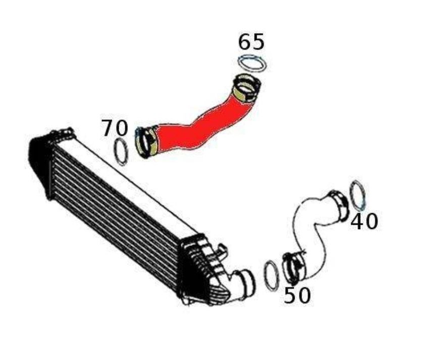Furtun Intercooler Mercedes GLK, E Classe, C Classe, CLS, TOATA  GAMA  DE  FURTUNE  ORIGINALE  MERCEDES  Doar Intrebati ce aveti Nevoie  Multumesc