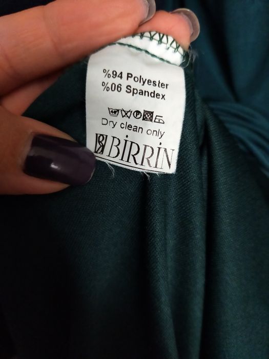 Rochie verde de gală