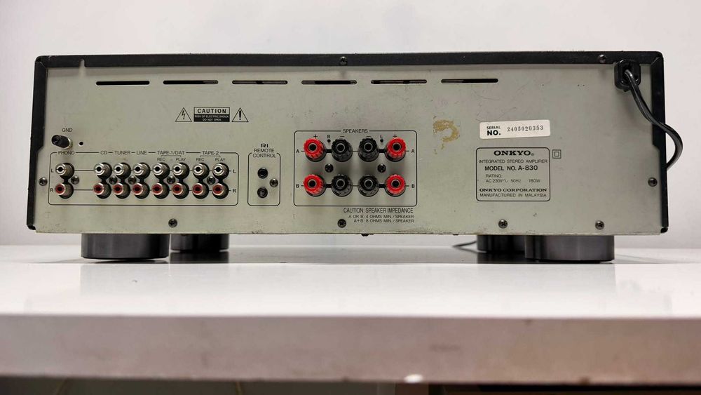 Amplificator Stereo Onkyo A-830 RI Source Direct Phono Audiophile