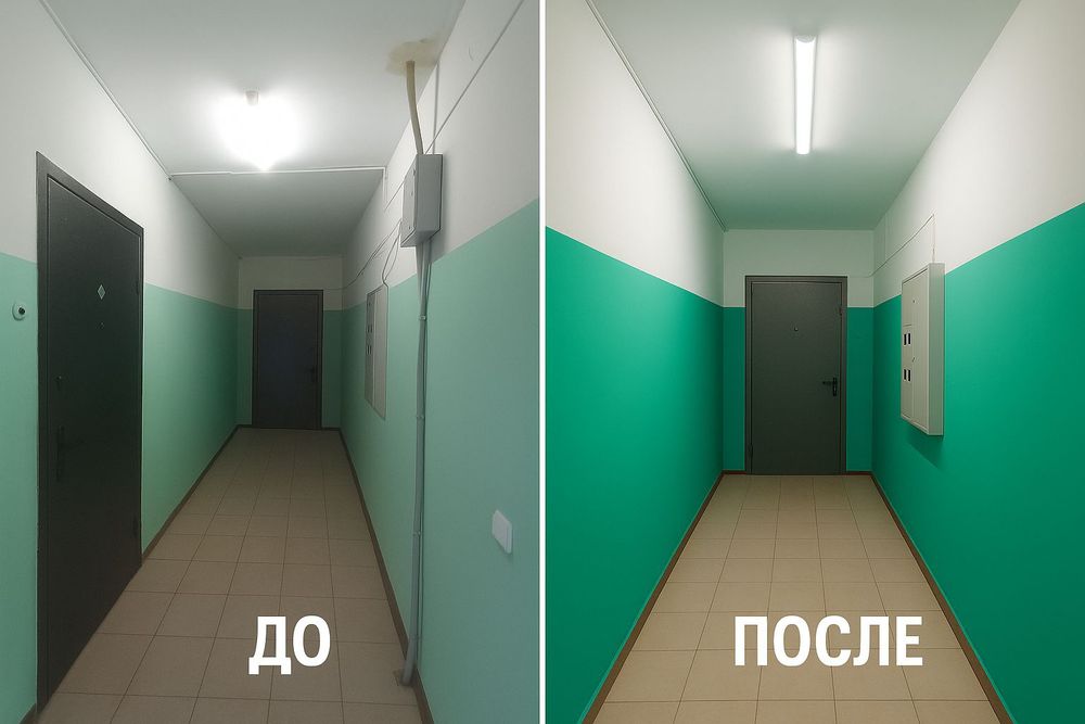Профессиональная покраска стен