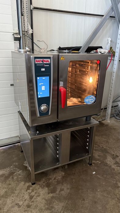Cuptor Gastronomic Rational 6 tavi white efficiency electric 3 bucati