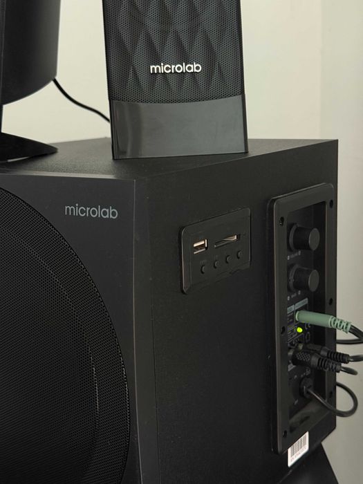 Колонки Microlab M-300U (2.1), Black