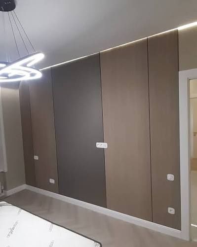 Установка бамбуковых панелей
