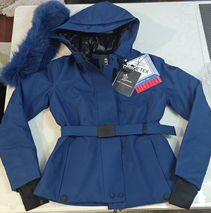 Зимно ски яке Moncler Gore-Tex, гъши пух