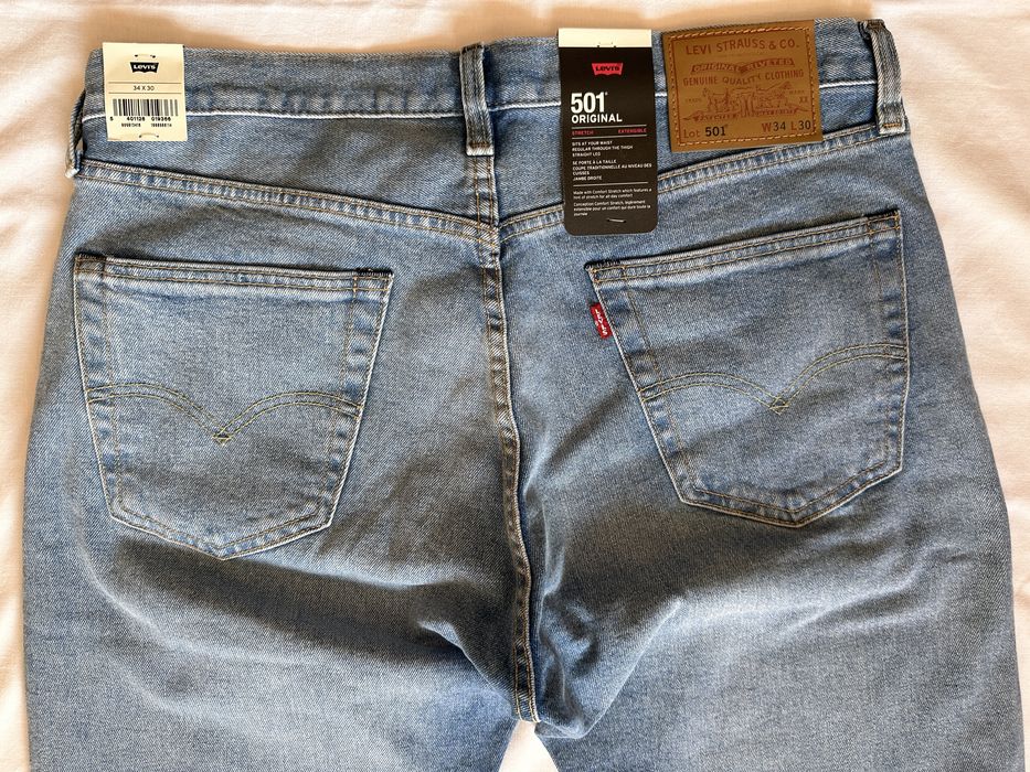 Jeansi-blugi ,Levi’s 501 si 80 Mom,marime W34(L) ,W32