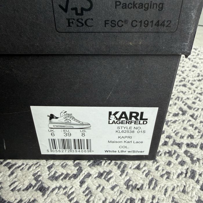 Karl Lagerfeld обувки от естествена кожа