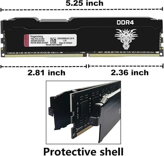 DDR4 2666MHz 16GB / 32GB настолен RAM модул