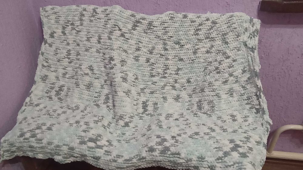 Плед ручной работы