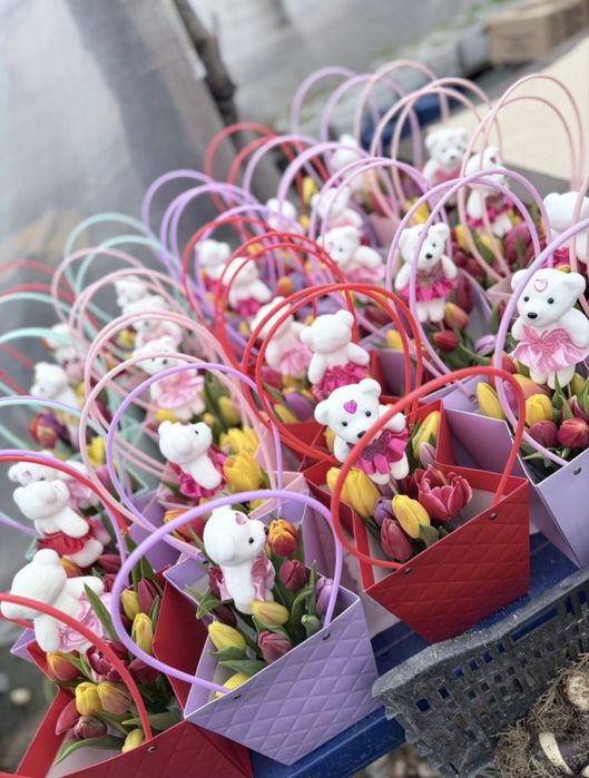 Тюльпаны Букеты Цветы