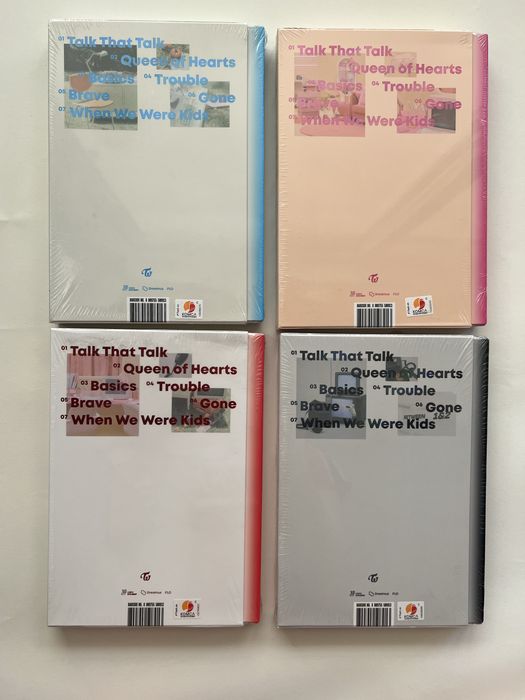 Albume TWICE - BETWEEN 1&2 Mini Album (Set Complet 4 Versiuni) - Sealed / Sigilate (85 lei per bucata!)
