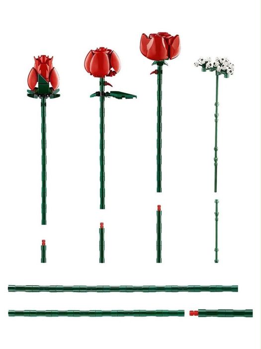Лего цветы розы Bouguet roses