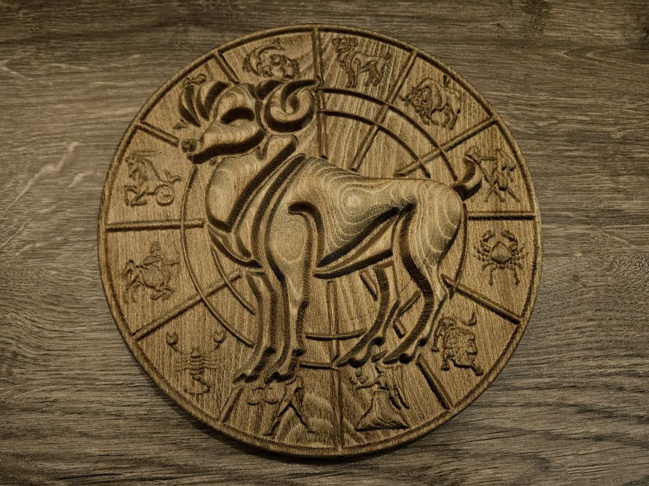 Дърворезба: Зодиакален знак