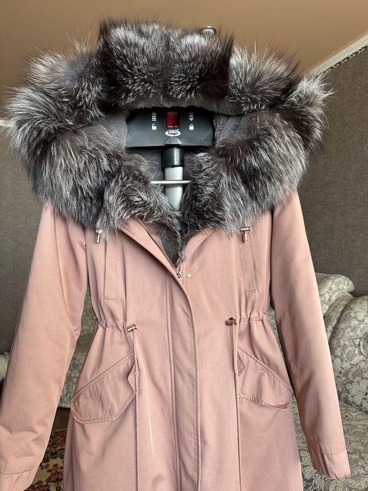 Парка ( цвет пудра)