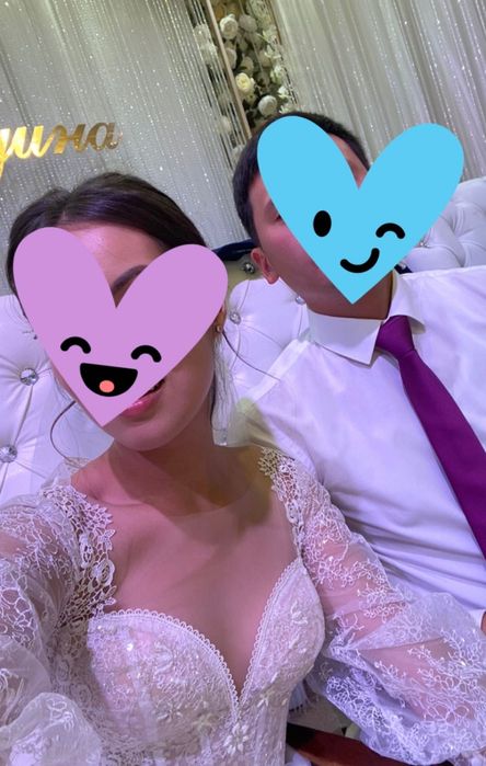 Продам элегантное свадебное платье