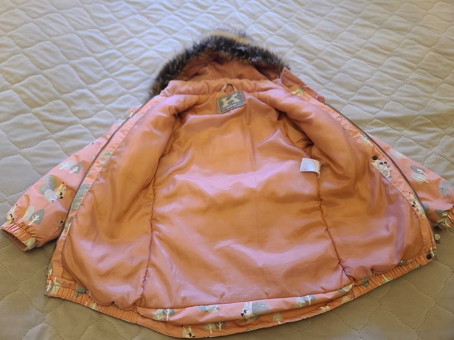 Зимний комплет на девочку 140