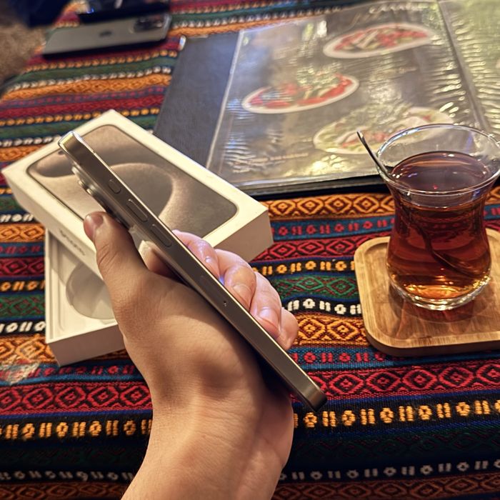 iPhone 15ProMax Natural 256gb 90% Kar dak !