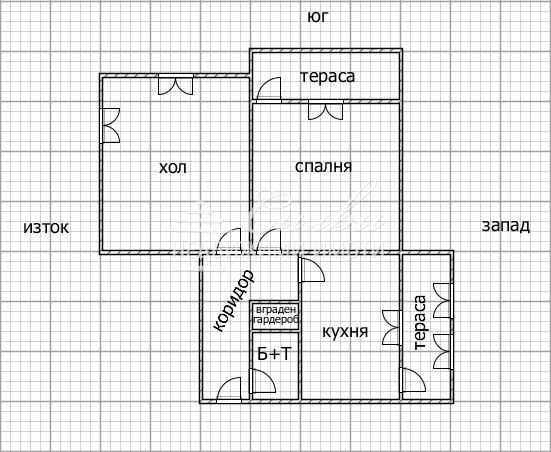 Двустаен апартамент - кв. Болница!