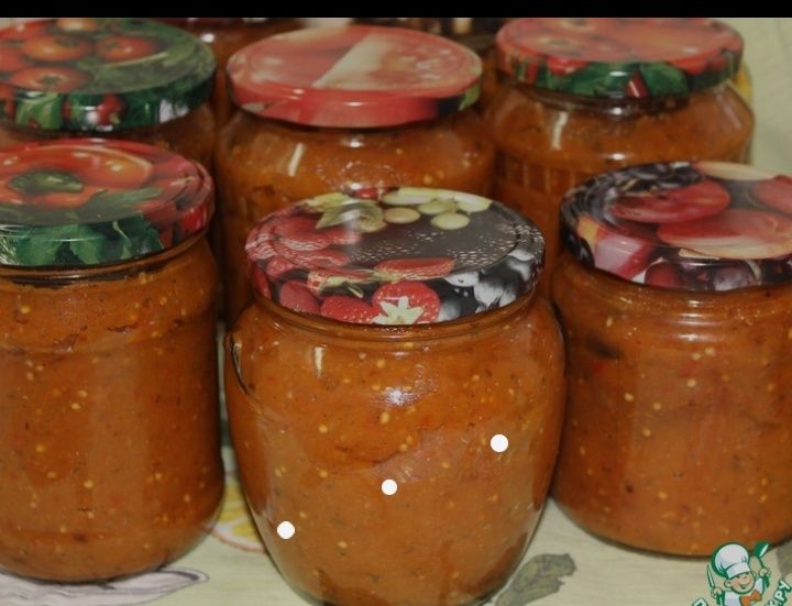 Икра баклажан домашний