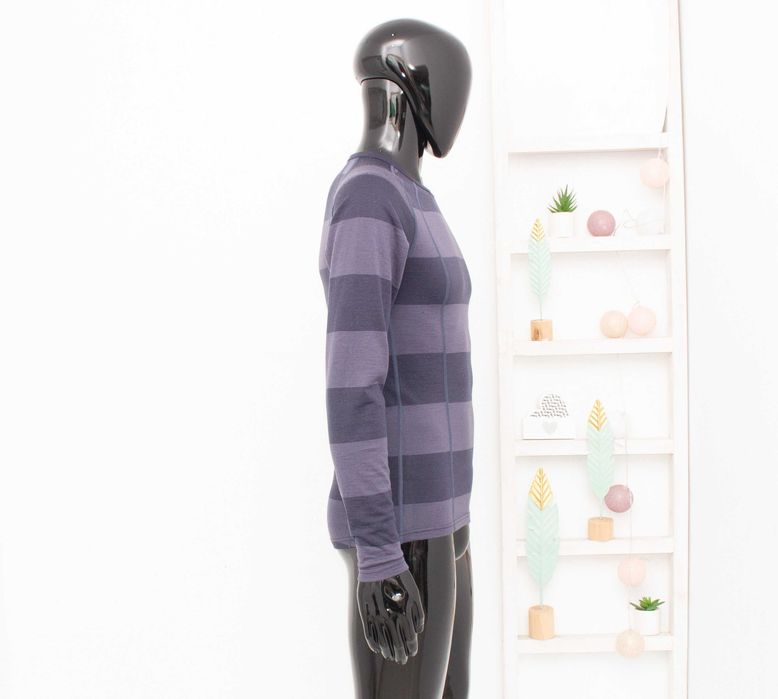 Bergans мъжка блуза 100% от мериносна вълна дълъг ръкав термо бельо S