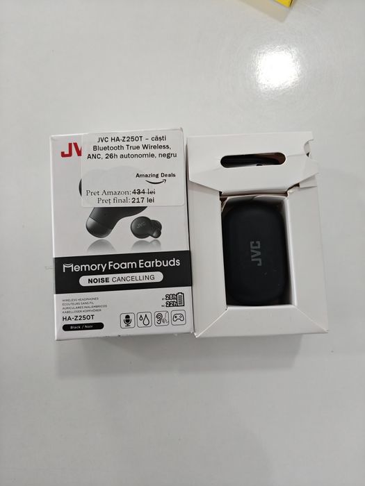 Căști JVC HA-Z250T , Bluetooth True Wireless ,ANC