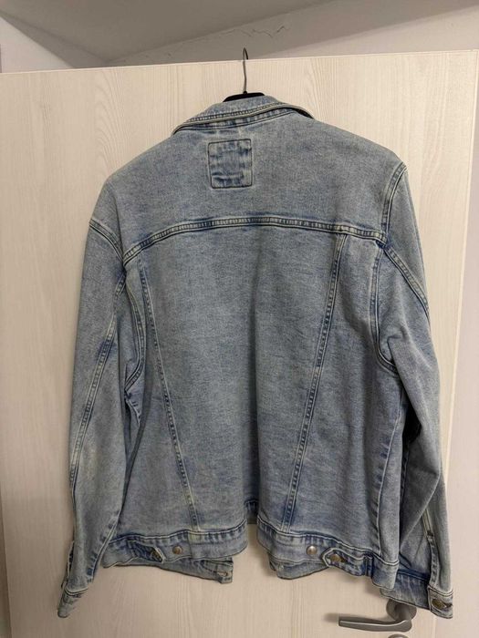 Geacă Denim albastră ZARA