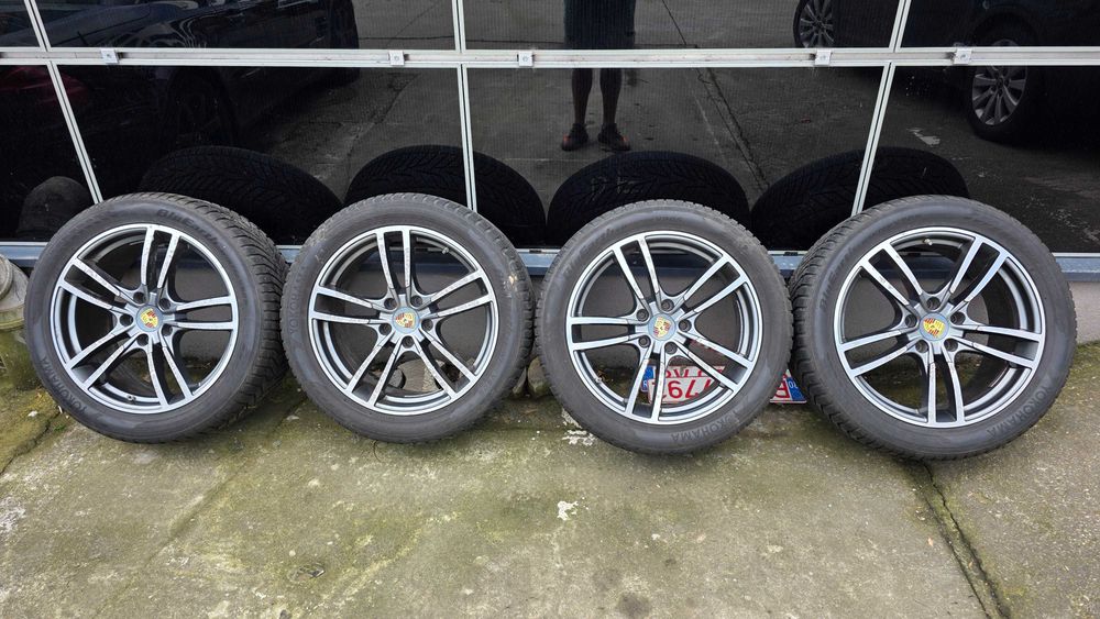 [Set Roti de iarna Porsche Cayenne] 4x Jante 20" cu anvelope Yokohama 295/40 R20