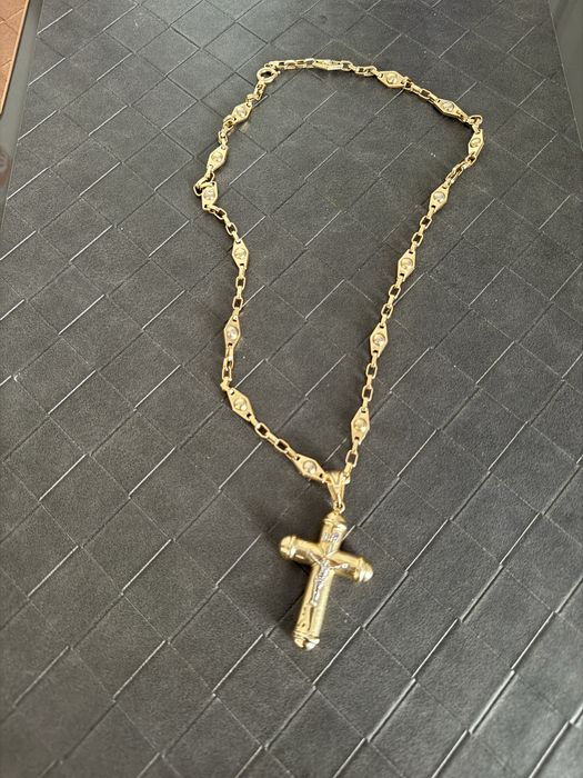 Lant barbatesc din aur 14k