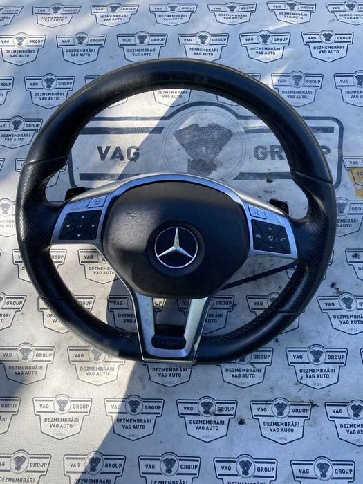 Volan tesit AMG cu padele Mercedes C Class 2015 W204